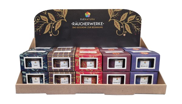 Display Räuchermischungen XMAS 2025